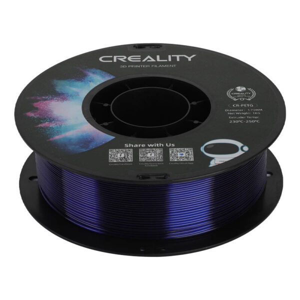 Filament CR-PETG Creality (Przezroczysty niebeski) - obrazek 3