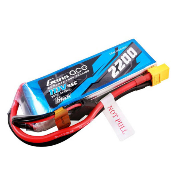 Akumulator Gens Ace G-Tech 2200mAh 11.1V 45C 3S1P z konektorem XT60 - obrazek 3