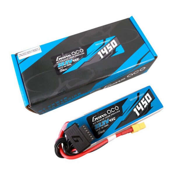 Akumulator Gens Ace G-Tech 1450mAh 22.2V 45C 6S1P Lipo z konektorem XT60 Plug - obrazek 5