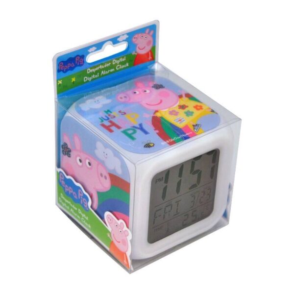 Zegarek z budzikiem Świnka Peppa PP17073 KiDS Licensing - obrazek 2