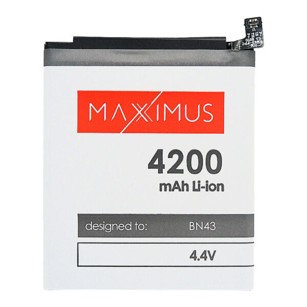 Bateria MAXXIMUS XIAOMI REDMI NOTE 4X 4200mAh Li-lon, BN43