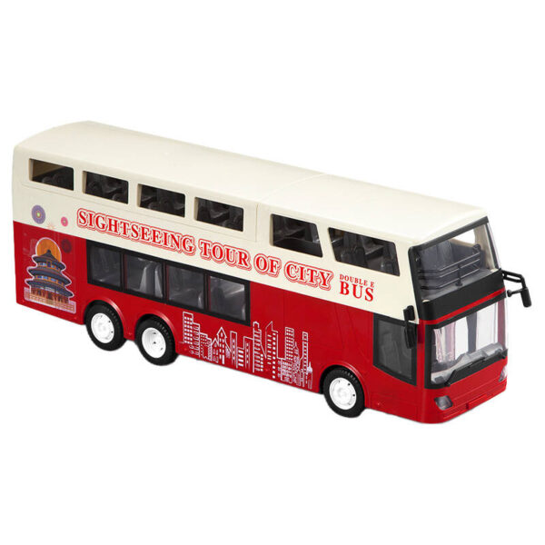 Autobus Turystyczny zdalnie sterowany RC na pilota 1:18 Double Eagle (czerwony) E640-003 - obrazek 4