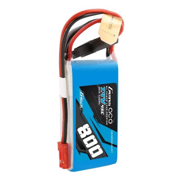 Akumulator Gens ace G-Tech Lipo 800mah 7,4V 45C 2S1P Lipo Battery - obrazek 4