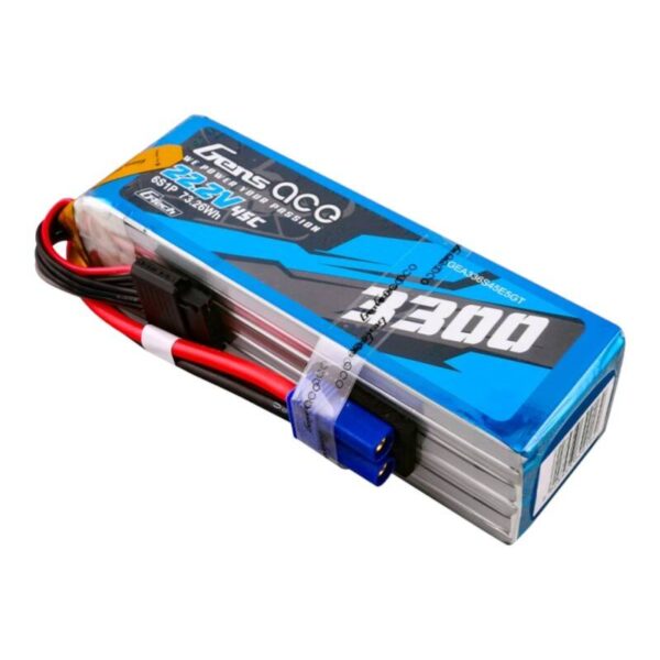 Akumulator Gens ace G-Tech 3300mAh 22.2V 45C 6S1P Lipo z konektorem EC5 Plug - obrazek 4