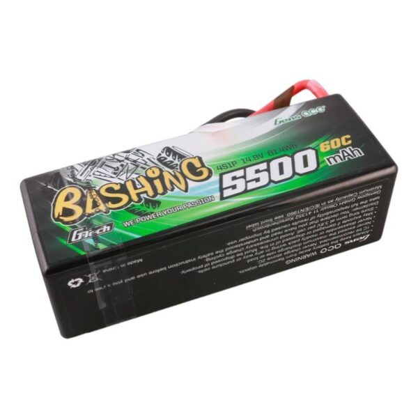 Akumulator Gens ace G-Tech 5500mAh 4S1P 14.8V 60C HardCase RC car Lipo - obrazek 2