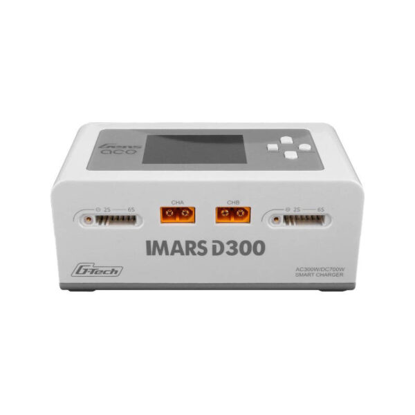 Ładowarka Gens Ace IMARS D300 G-Tech Channel AC/DC 300W/700W RC Biała - obrazek 2