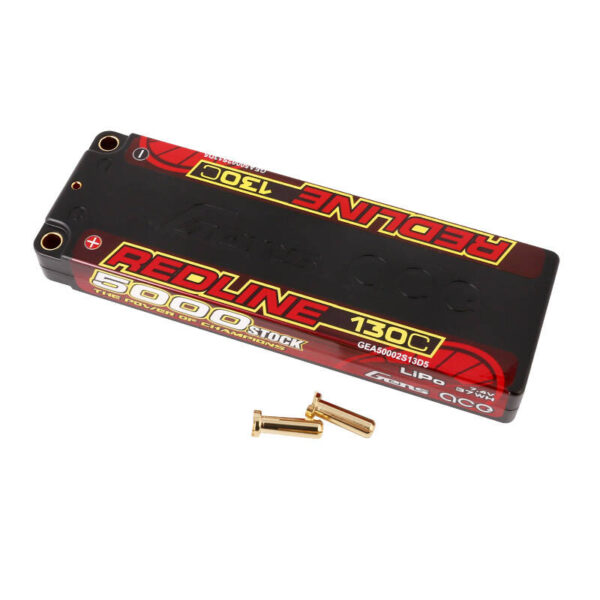 Akumulator Gens ace Redline Series 5000mAh 7.4V 130C 2S1P HardCase 56# HV Lipo - obrazek 2