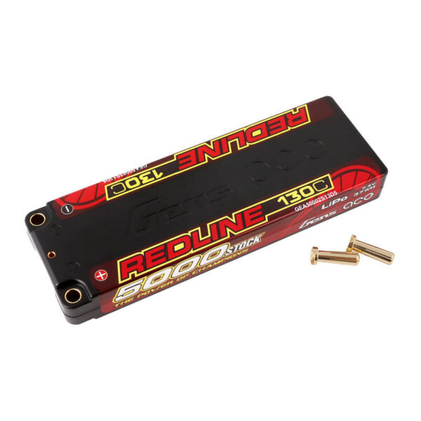 Akumulator Gens ace Redline Series 5000mAh 7.4V 130C 2S1P HardCase 56# HV Lipo - obrazek 3