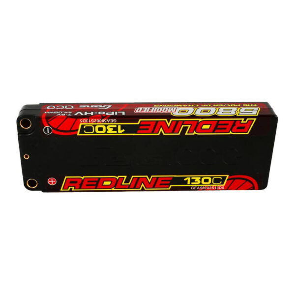 Akumulator Gens ace Redline Series 5800mAh 7.6V 130C 2S1P HardCase 56# HV Ultra LCG LiPo