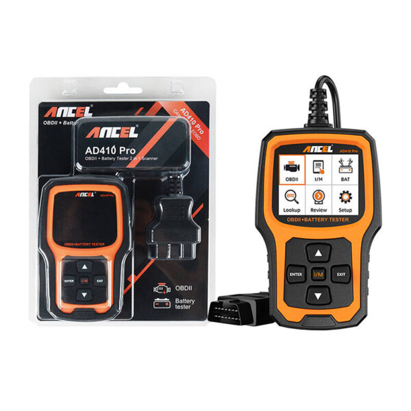 Skaner OBD2 i Tester akumulatorów 2w1 Ancel AD410 PRO - obrazek 3