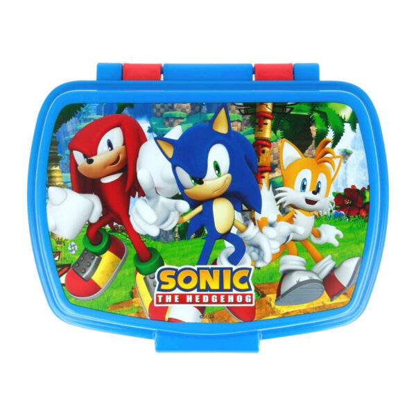 Śniadaniówka / Lunchbox STOR 40574 450 ml Sonic the Hedgehog (niebiesko-czerwona) - obrazek 2