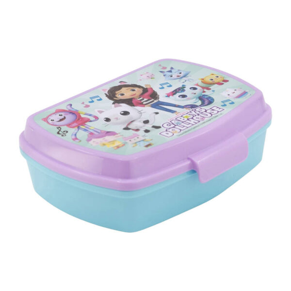 Śniadaniówka / Lunchbox STOR 21274 400 ml Koci Domek Gabi (różowo-niebieska) - obrazek 3