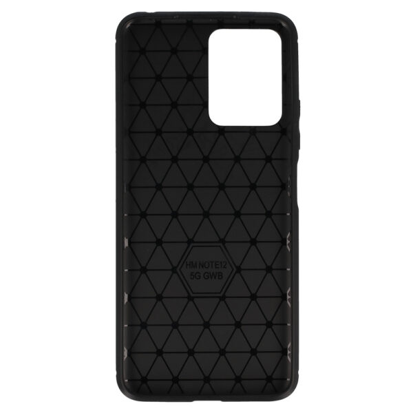 Etui Back Case CARBON do XIAOMI REDMI NOTE 12 5G/POCO X5 Czarny - obrazek 3