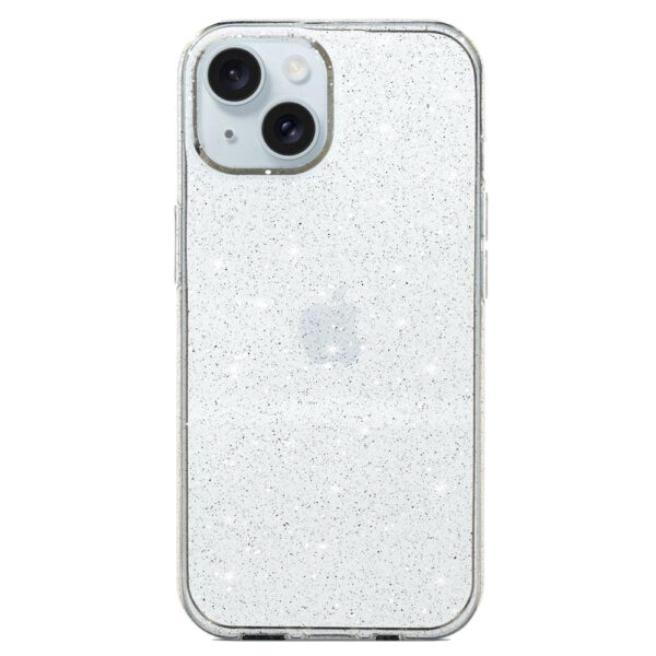 Etui Crystal Glitter Case do Iphone 13 Mini Srebrny - obrazek 2