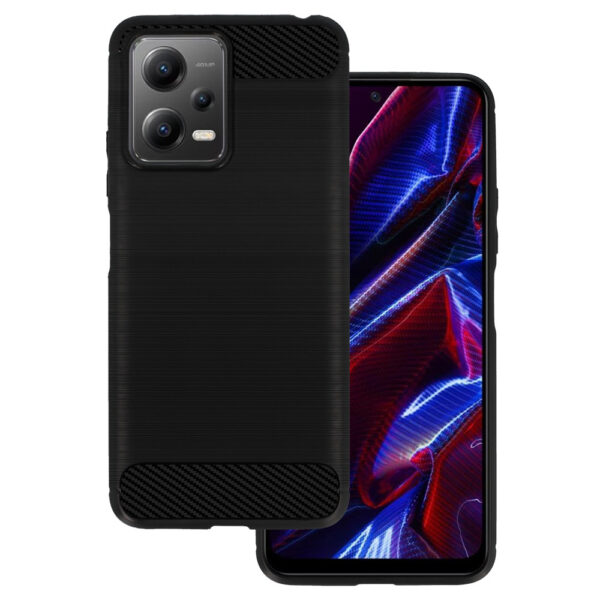 Etui Back Case CARBON do XIAOMI REDMI NOTE 12 5G/POCO X5 Czarny