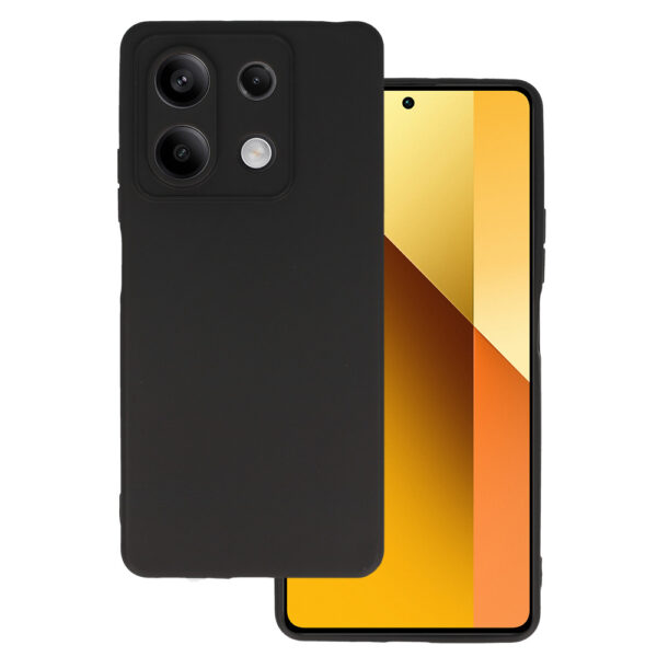 Etui Back Case MATT do XIAOMI REDMI NOTE 13 5G Czarny