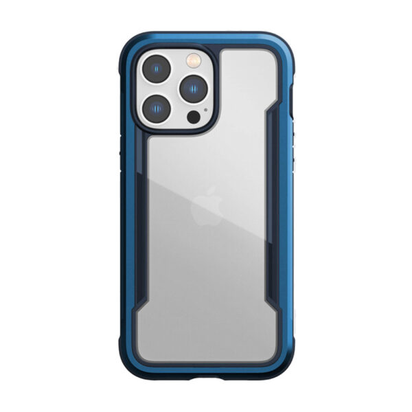 X-Doria Raptic Shield - Etui aluminiowe iPhone 14 Pro Max (Drop-Tested 3m) (Marine Blue) - obrazek 8