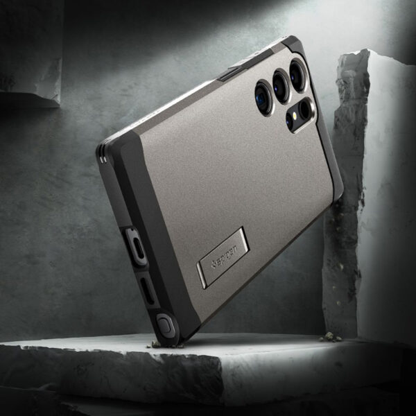 Spigen Tough Armor - Etui do Samsung Galaxy S24 Ultra (Gunmetal) - obrazek 10