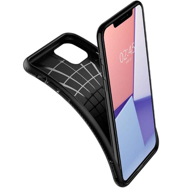 Spigen Liquid Air - Etui do iPhone 11 (Czarny) - obrazek 2