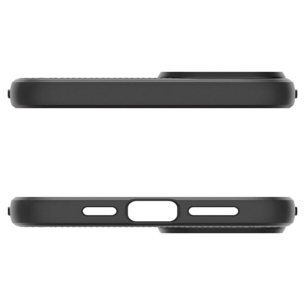 Spigen Liquid Air - Etui do iPhone 15 (Matte Black) - obrazek 6