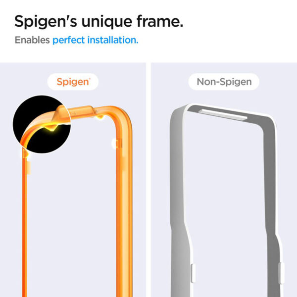 Spigen Alm Glas.TR 2-Pack - Szkło hartowane do Samsung Galaxy A35 5G (2 szt.) (Przezroczysty) - obrazek 7