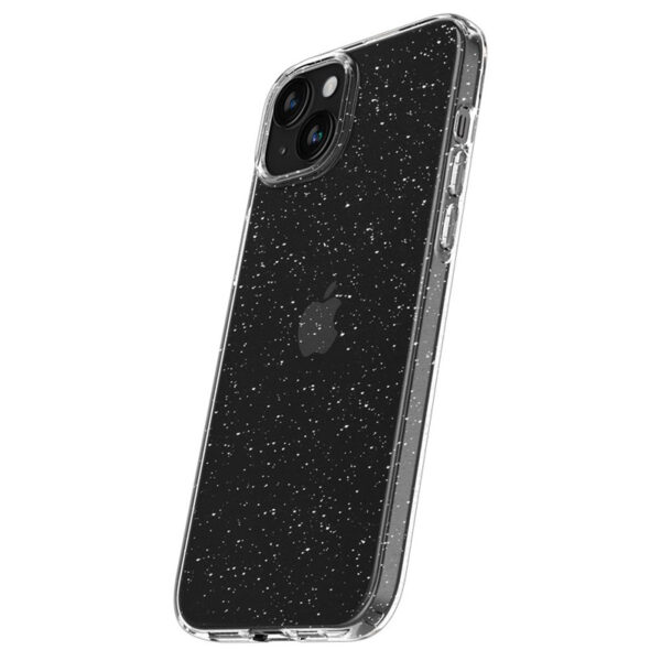 Spigen Liquid Crystal Glitter - Etui do iPhone 15 (Przezroczysty) - obrazek 8