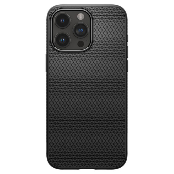 Spigen Liquid Air - Etui do iPhone 15 Pro Max (Matte Black) - obrazek 3