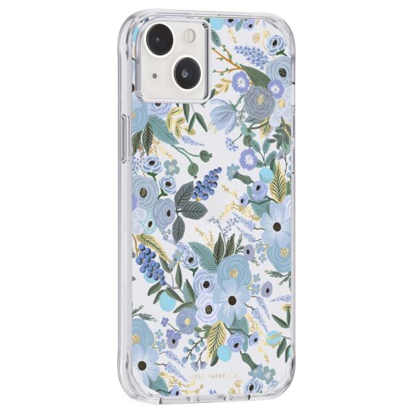 Rifle Paper Clear - Etui iPhone 14 Plus (Garden Party Blue) - obrazek 2