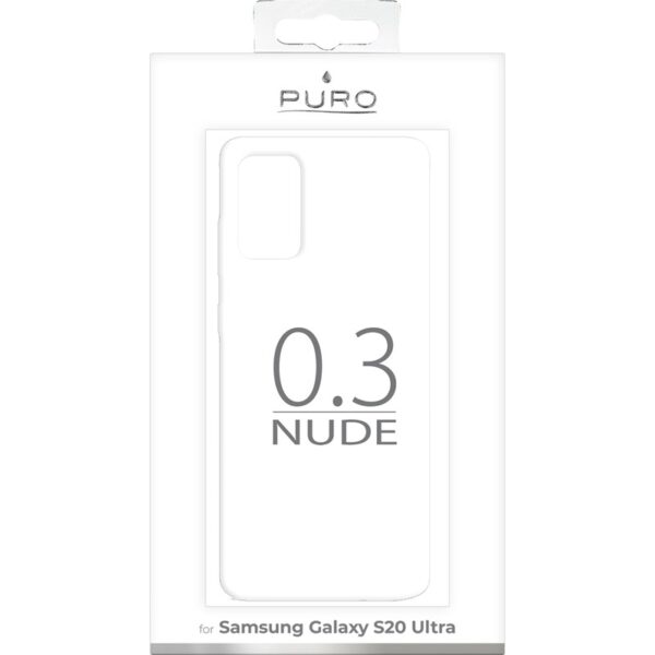 PURO 0.3 Nude - Etui Samsung Galaxy S20 Ultra (przezroczysty) - obrazek 3