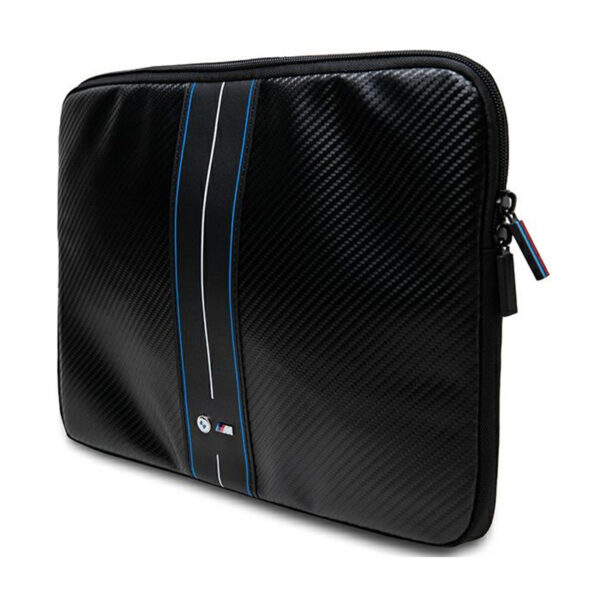 BMW Carbon Blue Stripes Sleeve - Etui na notebook 13" / 14" (czarny) - obrazek 2