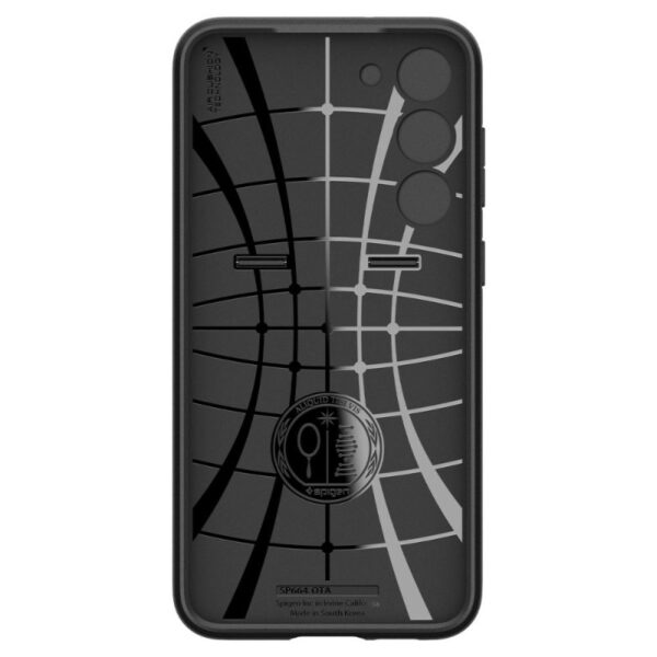 Spigen Optik Armor - Etui do Samsung Galaxy S23 (Czarny) - obrazek 4