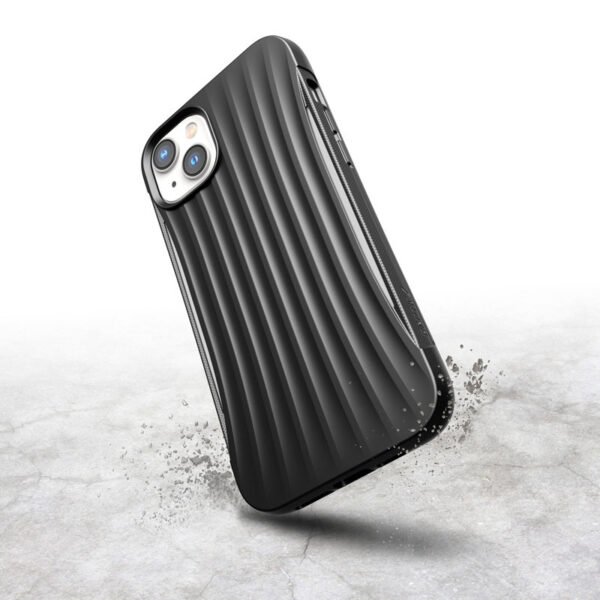 X-Doria Raptic Clutch - Biodegradowalne etui iPhone 14 Plus (Drop-Tested 3m) (Black) - obrazek 6