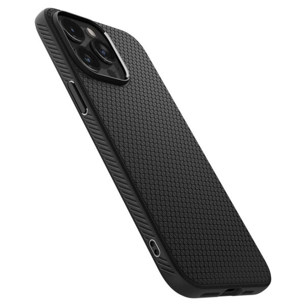 Spigen Liquid Air - Etui do iPhone 15 Pro Max (Matte Black) - obrazek 9