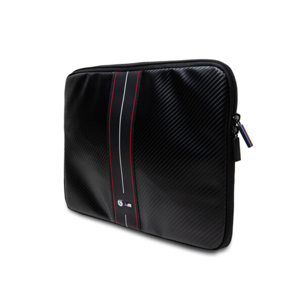 BMW Carbon Red Stripes Sleeve - Etui na notebook 13" / 14" (czarny) - obrazek 2