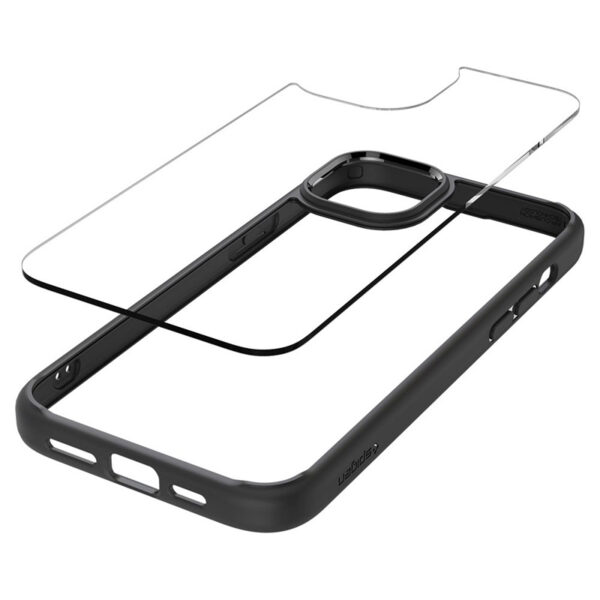 Spigen Ultra Hybrid - Etui do iPhone 15 (Matte Black) - obrazek 10