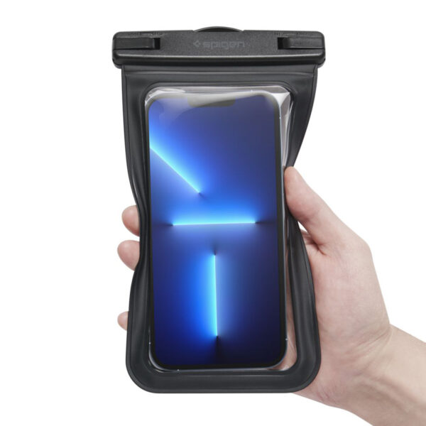 Spigen A601 Universal Waterproof Case - Etui do smartfonów do 6.9" (Czarny) - obrazek 6