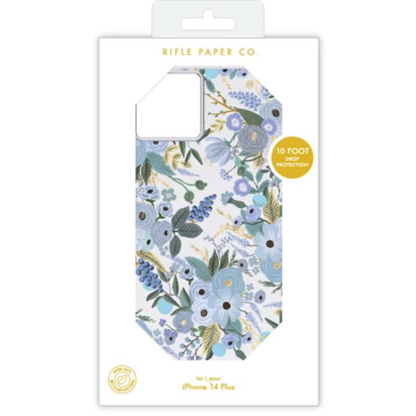 Rifle Paper Clear - Etui iPhone 14 Plus (Garden Party Blue) - obrazek 9