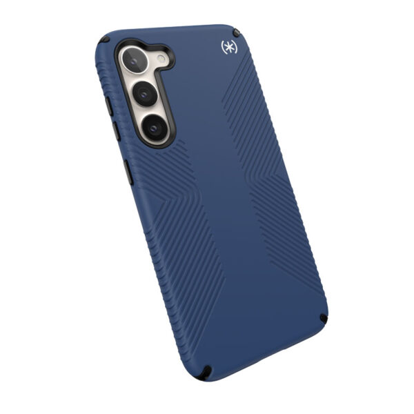 Speck Presidio2 Grip - Antypoślizgowe etui Samsung Galaxy S23+ (Coastal Blue/Black) - obrazek 2