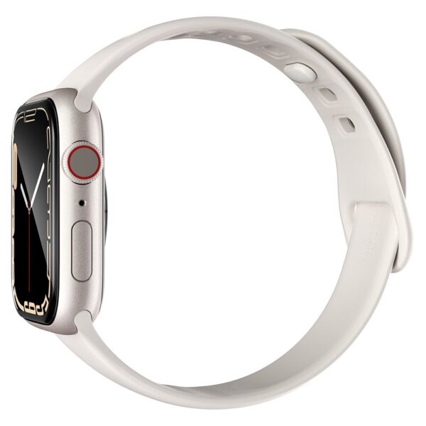 Spigen Proflex EZ FIT 2-Pack - Szkło hybrydowe do Apple Watch 8 / 7 41 mm (2 szt) - obrazek 9