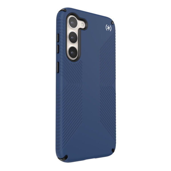 Speck Presidio2 Grip - Antypoślizgowe etui Samsung Galaxy S23+ (Coastal Blue/Black) - obrazek 4