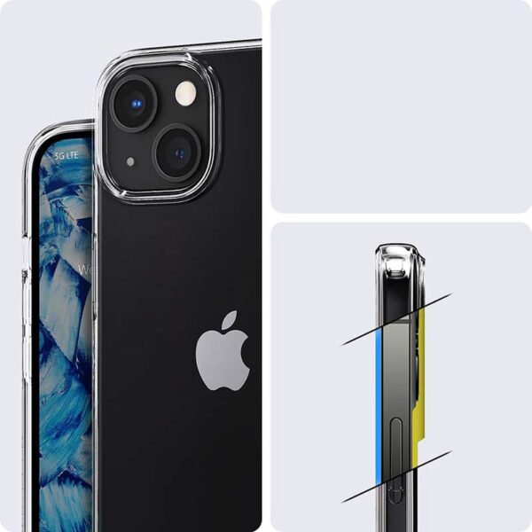 Spigen Liquid Crystal - Etui do iPhone 13 Mini (Przezroczysty) - obrazek 8