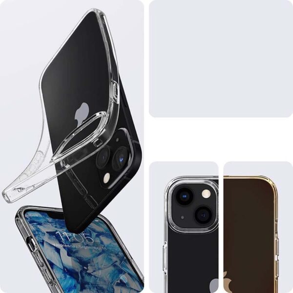 Spigen Liquid Crystal - Etui do iPhone 13 Mini (Przezroczysty) - obrazek 9