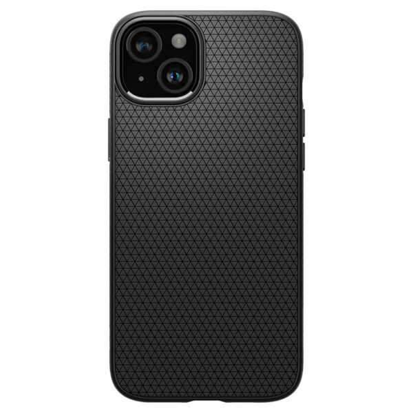 Spigen Liquid Air - Etui do iPhone 15 Plus (Matte Black) - obrazek 2