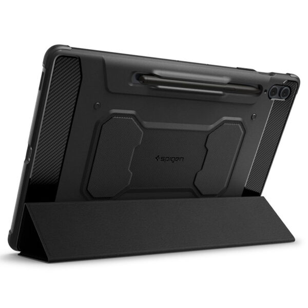 Spigen Rugged Armor Pro - Etui do Samsung Galaxy Tab S9 FE+ 12.4" (Czarny) - obrazek 11