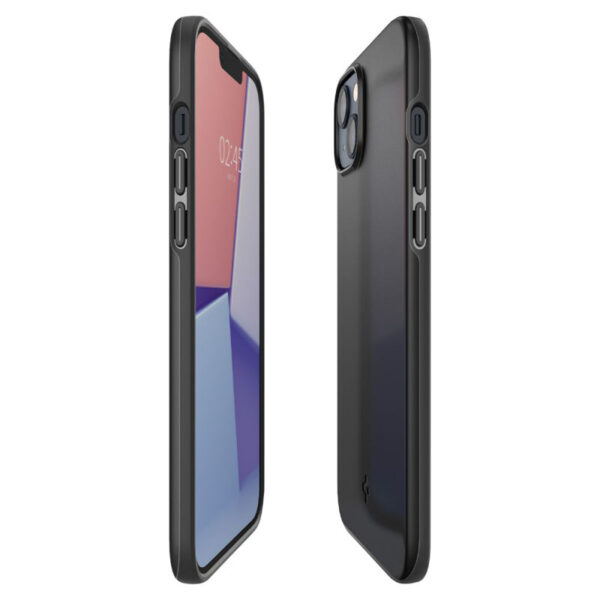 Spigen Thin Fit - Etui do iPhone 15 Plus / iPhone 14 Plus (Czarny) - obrazek 6