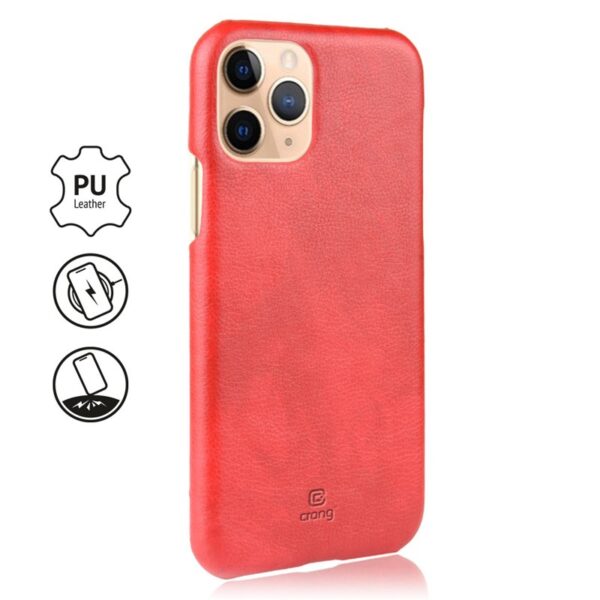 Crong Essential Cover - Etui iPhone 11 Pro Max (czerwony) - obrazek 2