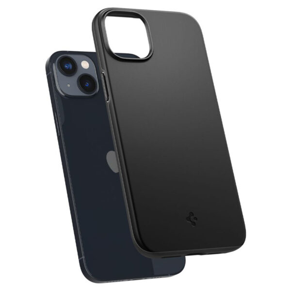 Spigen Thin Fit - Etui do iPhone 15 Plus / iPhone 14 Plus (Czarny) - obrazek 7