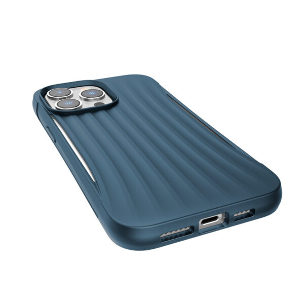 X-Doria Raptic Clutch - Biodegradowalne etui iPhone 14 Pro Max (Drop-Tested 3m) (Blue) - obrazek 2