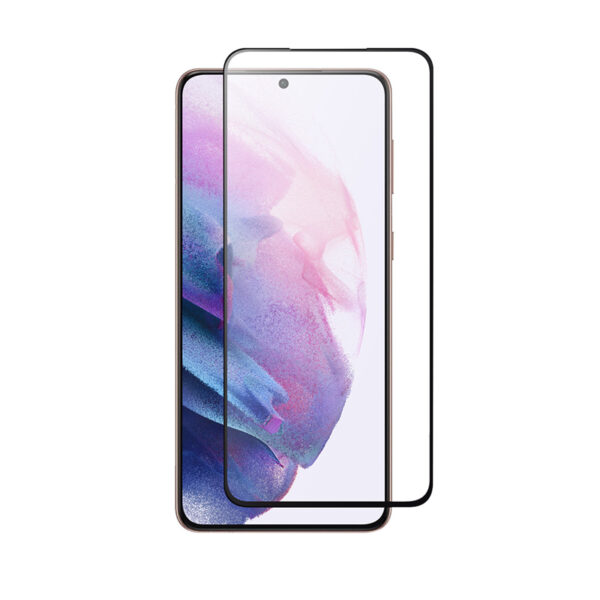 Crong 7D Nano Flexible Glass - Niepękające szkło hybrydowe 9H na cały ekran Samsung Galaxy S21 - obrazek 2