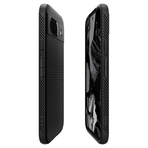 Spigen Liquid Air - Etui do Google Pixel 8A (Matte Black) - obrazek 9